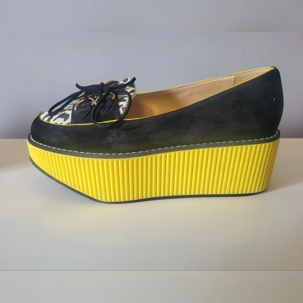 Charlotte Olympia Platform Loafers, Size 36